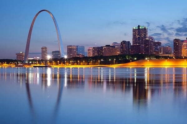 Gateway Arch in Missouri