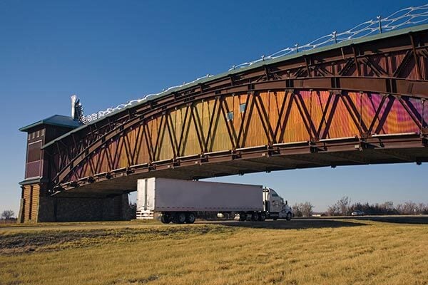 Great River Road Archway in Nebraska