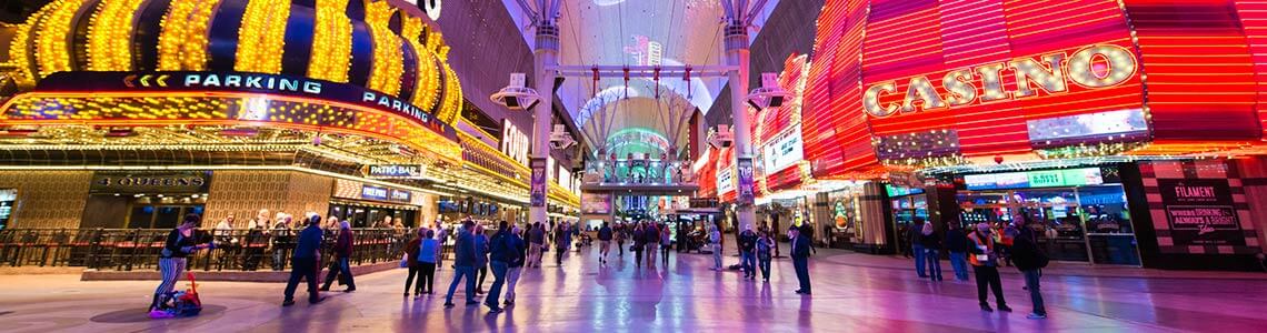 Freemont Street in Las Vegas