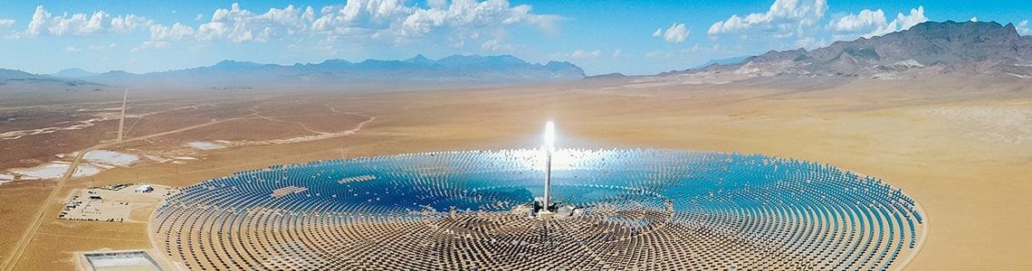 Solar Thermal Power Station in Tonopah, NV