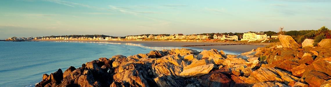 Beach in New Hampshire