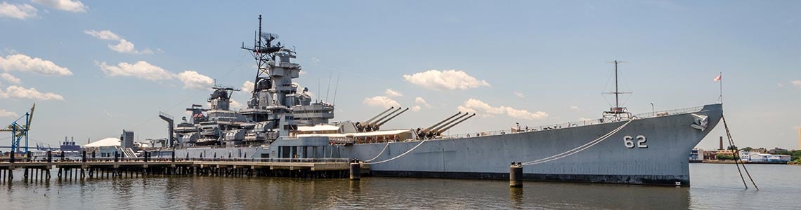 USS New Jersey in New Jersey
