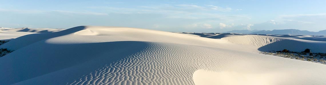 White Sands National Monument in New Mexico