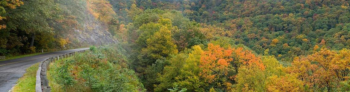 Blue Ridge Mountains in North Carolina