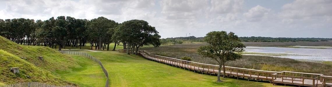 Fort Fisher in North Carolina