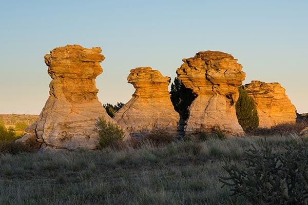 Black Mesa State Park in Oklahoma