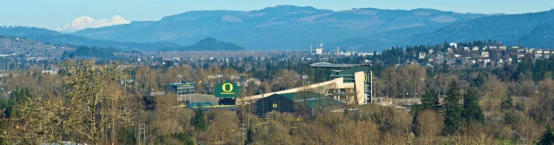 Autzen Stadium in Eugene, Oregon