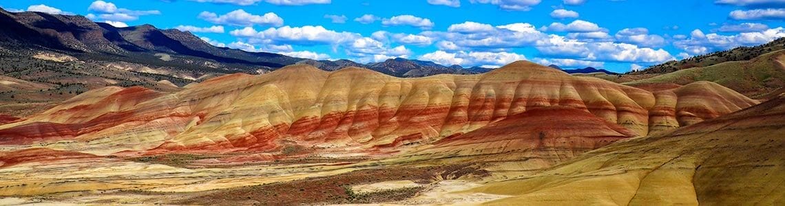 Painted Hills in John Day Fossil Beds, OR