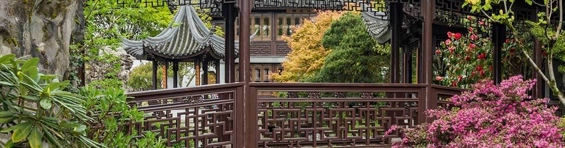 Lan Su Chinese Garden Portland Oregon 
