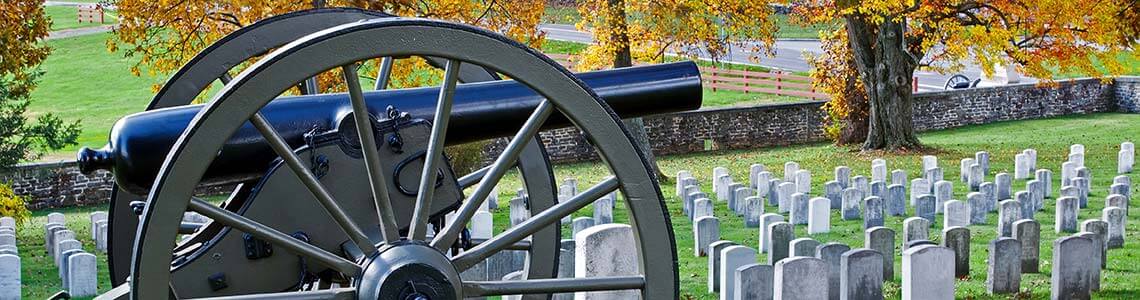 Gettysburg National Park in the Fall
