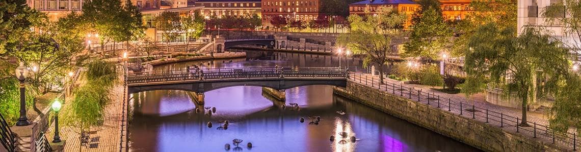 Waterplace Park in Rhode Island