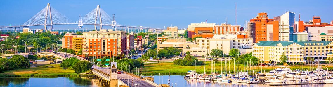 Charleston, South Carolina Skyline
