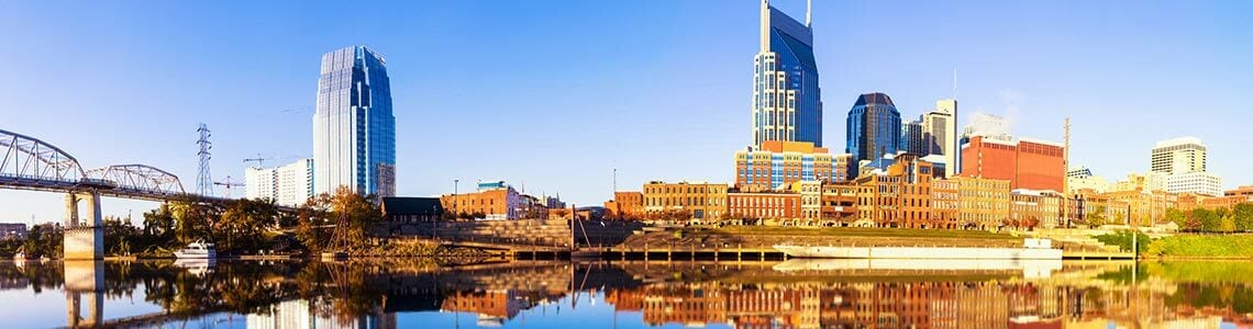 Nashville Tennessee Skyline
