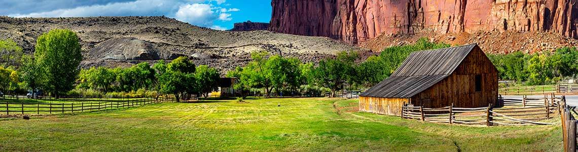 Capitol Reef National Park in Utah