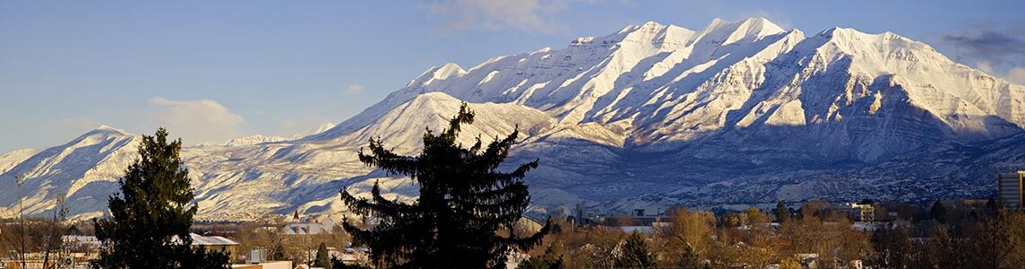 Mount Timpanogos in Utah
