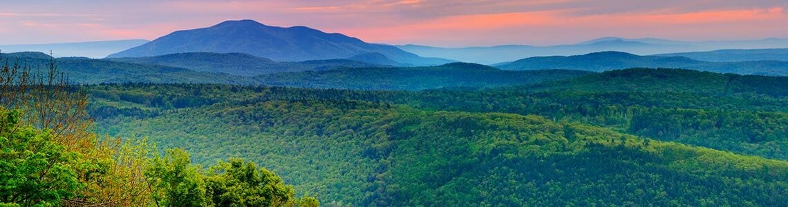 Green Mountain National Forest in Vermont
