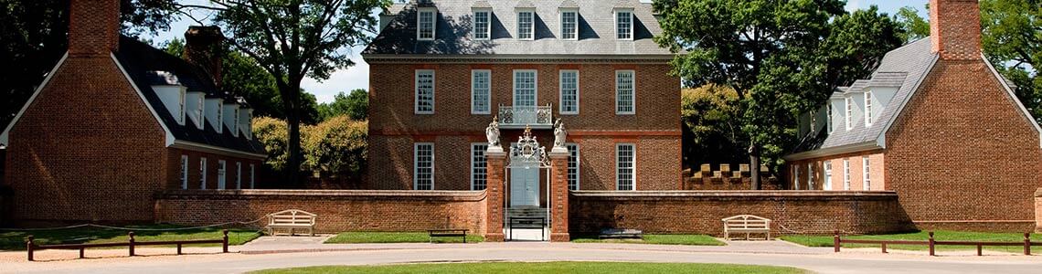 Governors Palace in Williamsburg, Virginia