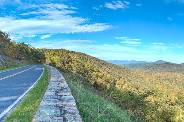 Skyline Drive in Virginia