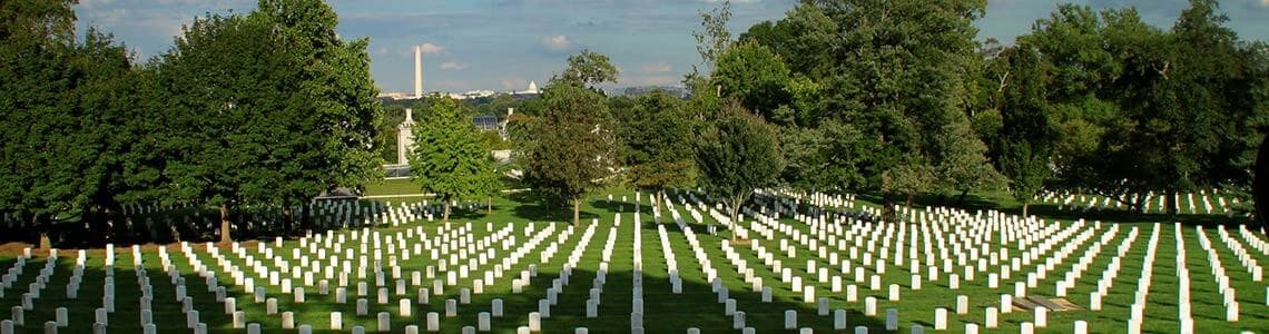 Arlington National Cemetery in DC