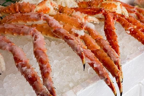 Crab Legs at Pikes Place