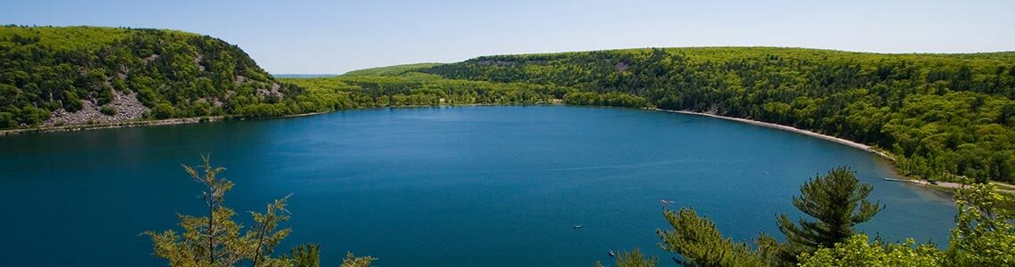 Devils Lake State Park in Wisconsin