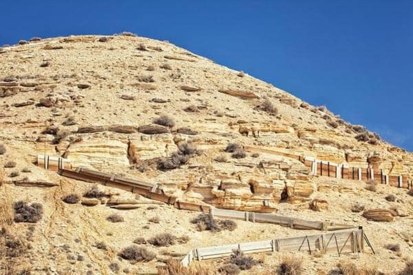 Fossil Butte National Monument in Wyoming