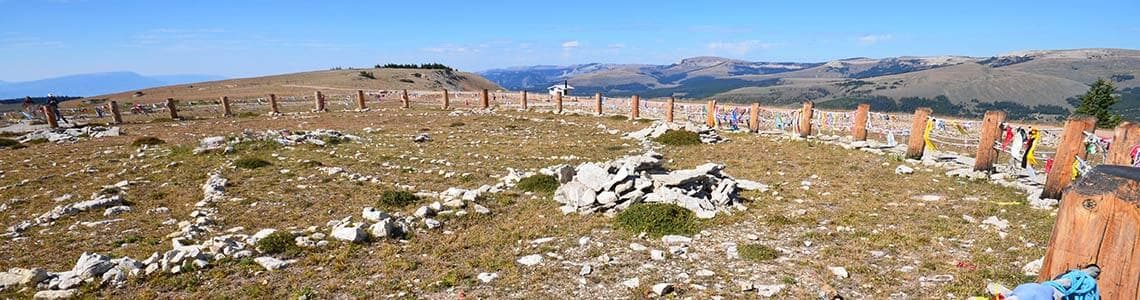 Medicine Wheel National Landmark in Wyoming
