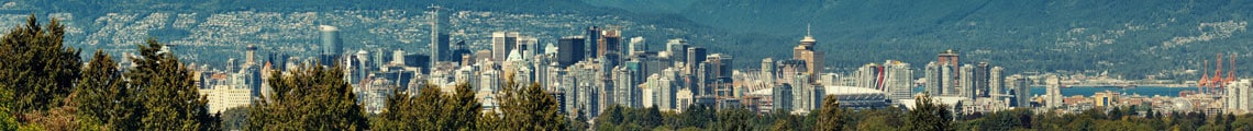 Skyline City View of British Columbia