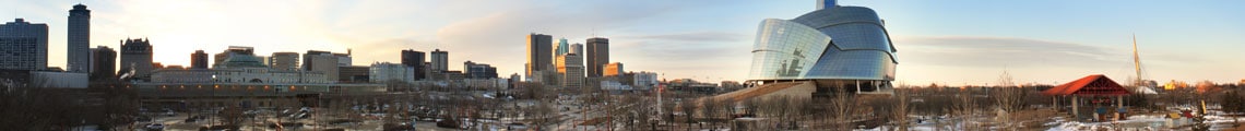 City Skyline of Manitoba