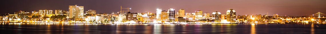 Skyline at night