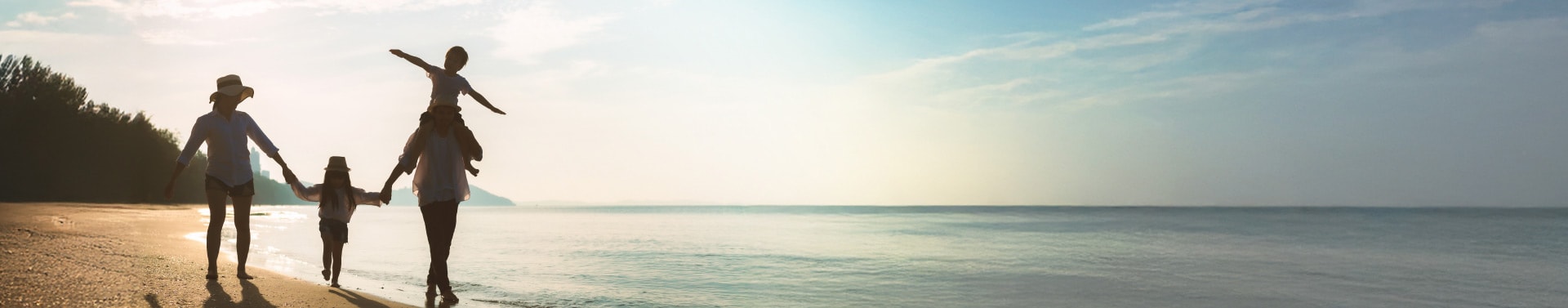 People enjoying the beach