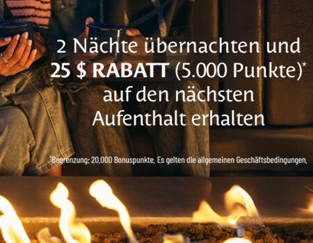 Stay 2 Nights, Get 5,000 Points