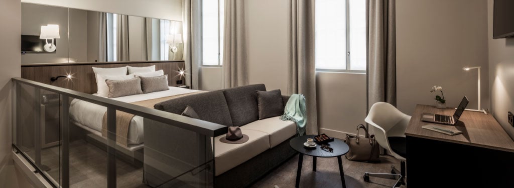 Hotel Room in Europe