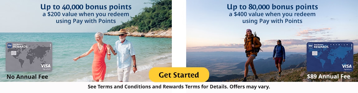 Earn Bonus Points with BW Visa