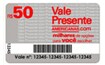 AMERICANAS.COM Vale-Presente Virtual R$ 50