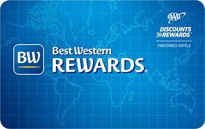 Aaa Preferred Best Western Rewards Aaa Rewards Program Blue Card
